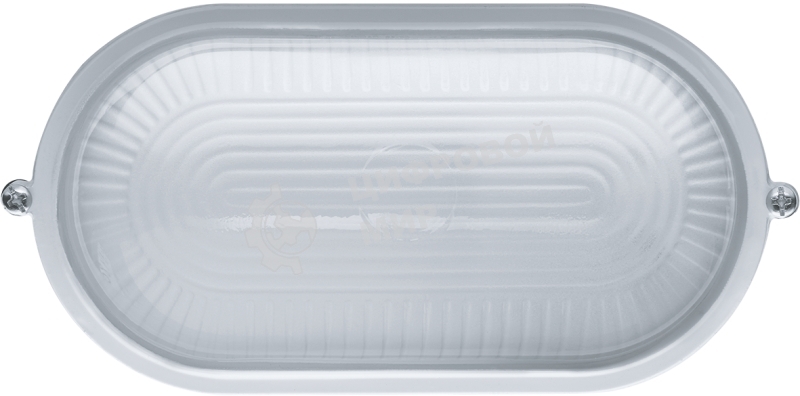 Светильник Navigator ЛОН NBL-O1-60-E27/WH 1х60Вт E27 IP54 (аналог НПБ 1401 бел. овал 60Вт)