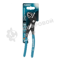 Клещи переставные Gross кнопочный механизм, обливные рукоятки, 180 мм