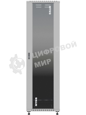 Шкаф серверный NTSS Премиум (NTSS-R32U6080GS) напольный 32U 600x800мм пер.дв.стекл металл 900кг серый 1542мм 71.3кг 1542мм IP20 сталь