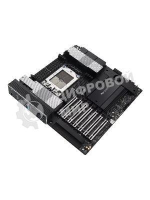 Материнская плата ASUS Pro WS WRX90E-SAGE SE, sTR5, AMD WRX90, 8xDDR5, 4xSATA, 4xM.2, 6xPCI-E 5.0 x16, 1xPCI-E 5.0 x8, 1xVGA, 2xMiniDP, 3x 10Gb LAN, 6xUSB-A 3.2 Gen 2, 1xUSB-A 2.0, 2xUSB-C USB4, 2x3.5 мм, 5.1, SSI EEB