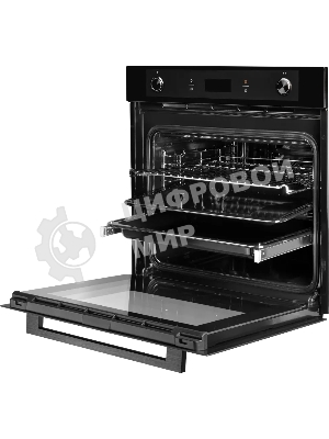 Встраиваемый духовой шкаф Kuppersberg HM 639 Black 60 см, 70 л, 9 режимов, гидролизная очистка, черный
