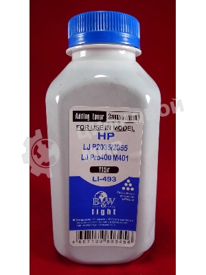 Тонер HP LJ P2035/2055/LJ Pro400 M401/M425 (флакон, 115г) B&W Light фас России