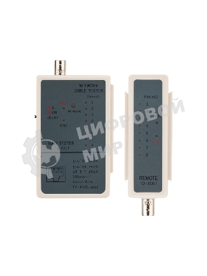 Тестер кабеля Rexant RJ-45 + BNC 5248