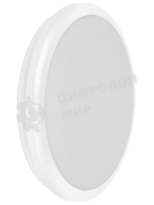 Светильник LED ДПБ 3003 18Вт IP54 4000K круг белый LDPB0-3003-18-4000-K01 IEK