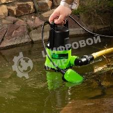 Дренажный насос Сибртех для грязной воды СДН450-35, 450 Вт, напор 5,5 м, 8000 л/ч