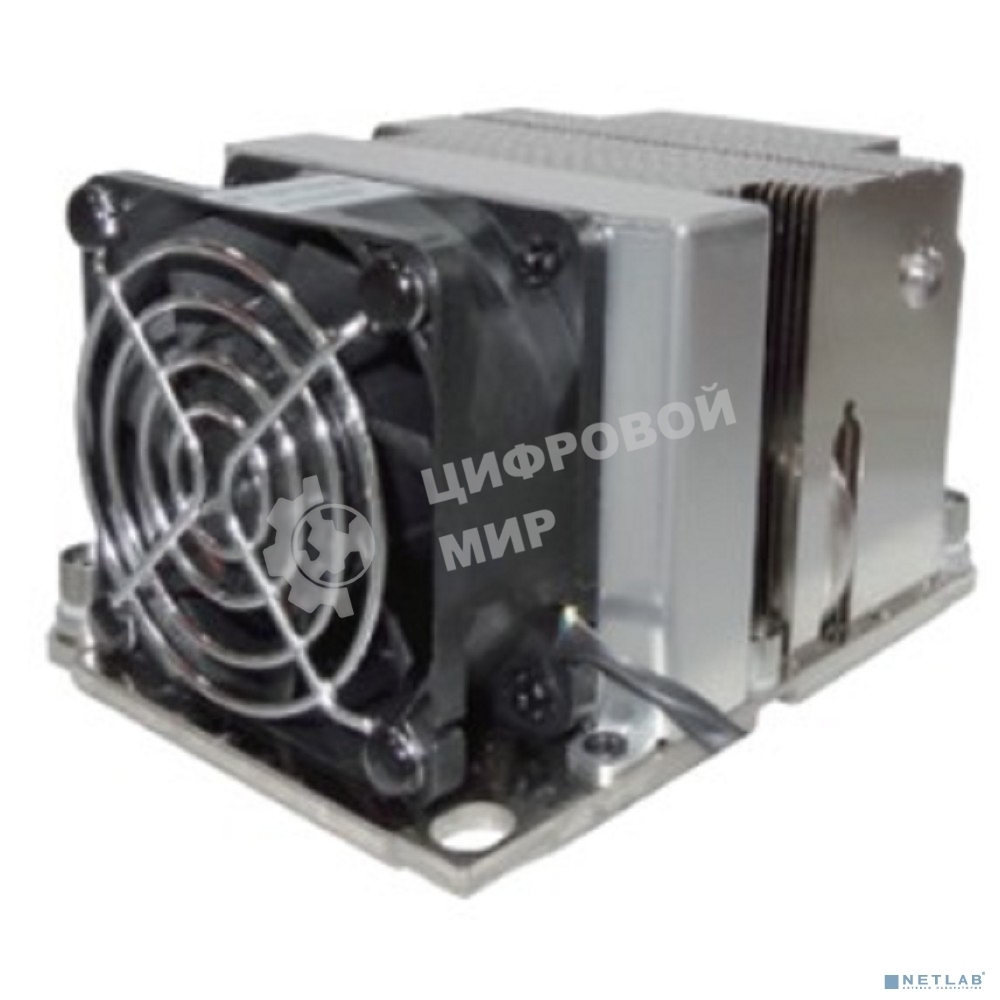 Радиатор 2U, active with 6025Fan, Intel LGA3647,Narrow,