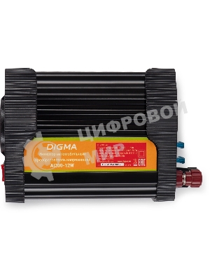 Автоинвертор Digma AI200-12W 200Вт