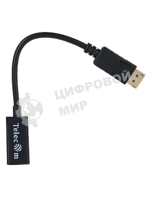 Кабель-переходник DP --> HDMI-F 0.2m, Telecom (TA553)