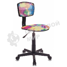 Кресло детское Бюрократ CH-299/ABSTRACT спинка сетка мультиколор сиденье мультиколор абстракция