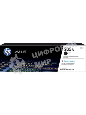 Картридж лазерный HP CF530A (HP 205A) черный для HP LaserJet M180/M181 1100 страниц
