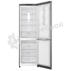 Холодильник LG GA-B419SDJL серый двухкамерный 223/79л морозилка снизу, No Frost