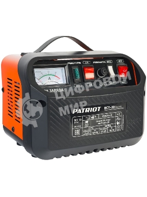 Устройство пуско-зарядное PATRIOT BCT-30 Boost 220В±15% 900Вт 12/24В зарядmax23А 55-270А/ч 7.3кг