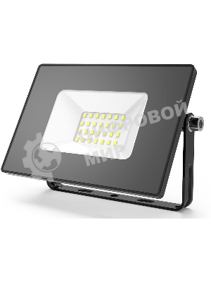 Прожектор светодиодный GAUSS 613527120 LED 20W 1300lm IP65 3000К черный 1/60