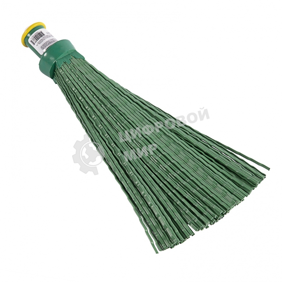 Метла полипропиленовая Сибртех, 215х280 мм, круглая, без черенка