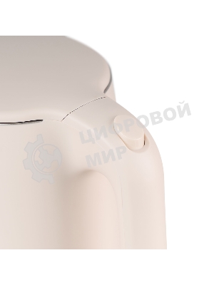 Чайник электрический Galaxy Line GL 0327, пудровый, пластик, 1800 Вт, 1,5 л