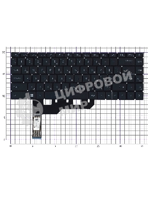 Клавиатура для ноутбука MSI Prestige 14 Evo, черная