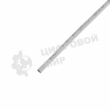 Термоусадочная трубка Rexant 3,0/1,5 мм, серая, упаковка 50 шт. по 1 м