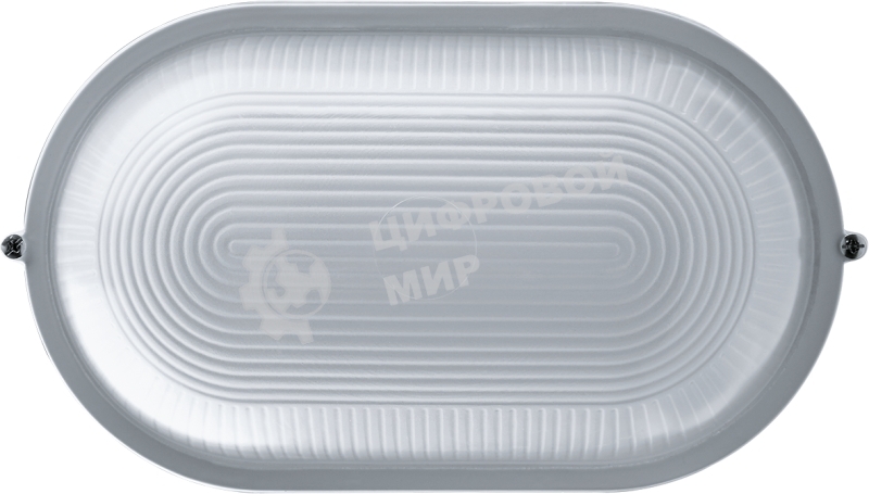 Светильник Navigator ЛОН NBL-O1-100-E27/WH 1х100Вт E27 IP54 (аналог НПБ 1201 бел. овал 100Вт)