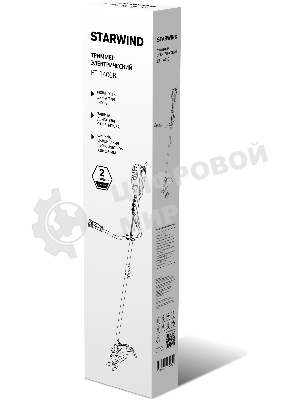 Триммер электрический Starwind ET-1400B 1400Вт разбор.штан. реж.эл.:леска/нож упак.:1шт.