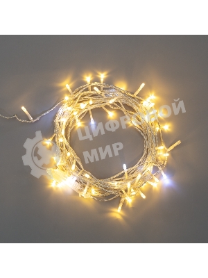 Гирлянда Neon-night Нить 20м, с эффектом мерцания, прозрачный провод, IP44, 230В, диоды теплые белые, 150 LED