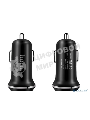 Авто ЗУ/2 USB/HOCO HC-35909 Z1/Выход: 10.5W/черный