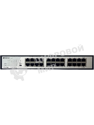 Коммутатор неуправляемый ORIGO, 24x1000Base-T, комплект для установки в 19