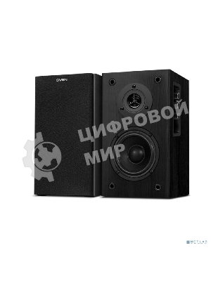 Акустическая система SVEN SPS-614 2.0 (2x20W, Bluetooth, дерево, black)