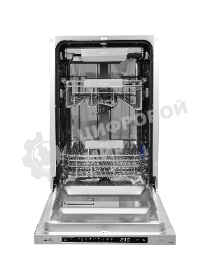 Встраиваемая посудомоечная машина Monsher MD 4503, серебристый, 44.8 см, 10 компл., 52 дБ, класс A++