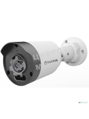 Камера видеонаблюдения аналоговая Tantos TSc-P2FA 2.8-2.8мм HD-CVI HD-TVI цв. корп.:белый/черный