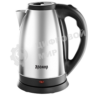 Чайник электрический ЯРОМИР ЯР-1056 нерж., глянцевый