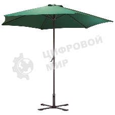 Зонт садовый Ecos GU-03 (зеленый) с крестообразным основанием