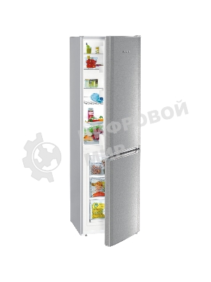 Холодильник Liebherr CUefe 3331-26 001 нержавеющая сталь двухкамерный 212/84л морозилка снизу