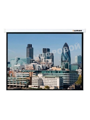Экран моторизированный 	Lumien Master Сontrol LMC-1001114:3 (274х366), рабочая область (266х358), MW FiberGlass