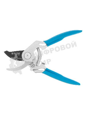 Секатор прямого реза Palisad LUXE 205 мм, алюминиевые рукоятки в ПВХ-оболочке