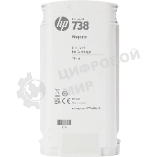 Картридж HP 738 130-ml Magenta DesignJet Ink Cartridge