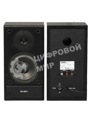 Акустическая система SVEN SPS-702 2.0 черный 40Вт