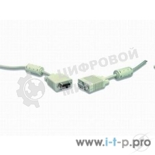 Кабель Gembird/Cablexpert VGA Premium,15M/15M,15м, тройн. экран,феррит. кольца,пакет