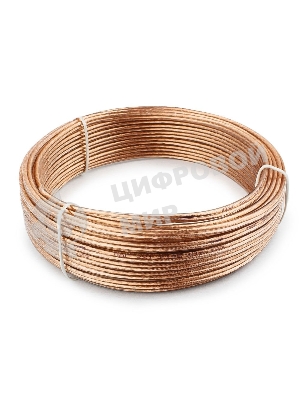 Акустический кабель Cablexpert CC-TC2x1,0-15M, прозрачный, 15 м, бухта