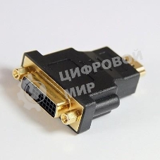 Переходник HDMI/DVI-D 19M/25F VCOM позолоченные контакты, VAD7819