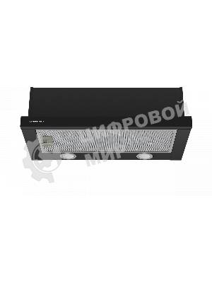 Вытяжка встраиваемая Maunfeld VS Light 60 черный, 60 см, 520 куб. м/ч, 56 дБ