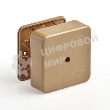 Коробка универсальная для кабель-каналов 80х80х25 кор. IP40 Рувинил 65005К