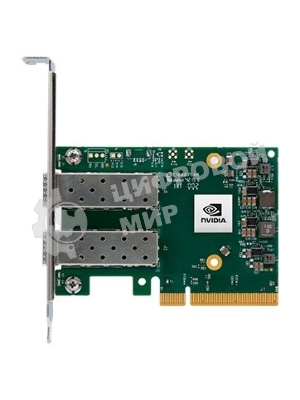 Сетевая карта ConnectX-6 Lx EN adapter card, 25GbE, Dual-port SFP28, PCIe 4.0 x8, No Crypto, Tall Bracket