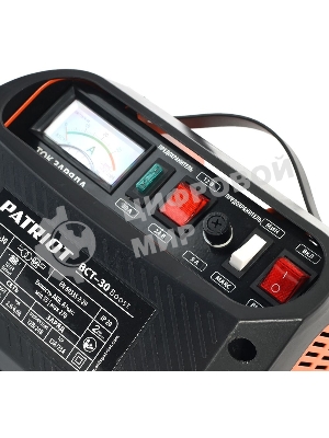 Устройство пуско-зарядное PATRIOT BCT-30 Boost 220В±15% 900Вт 12/24В зарядmax23А 55-270А/ч 7.3кг