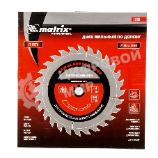 Пильный диск по дереву Matrix, ф305 х 30 мм, 72 зуба
