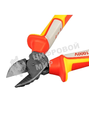 Бокорезы Gross 17582 диэлектрические рукоятки до 1000в трехкомпонентные рукоятки 180 мм