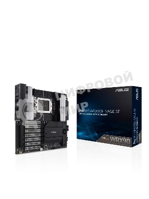 Материнская плата ASUS Pro WS WRX90E-SAGE SE, sTR5, AMD WRX90, 8xDDR5, 4xSATA, 4xM.2, 6xPCI-E 5.0 x16, 1xPCI-E 5.0 x8, 1xVGA, 2xMiniDP, 3x 10Gb LAN, 6xUSB-A 3.2 Gen 2, 1xUSB-A 2.0, 2xUSB-C USB4, 2x3.5 мм, 5.1, SSI EEB