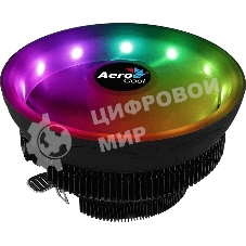 Кулер для процессора Aerocool/Formula Core Plus черный, 120 мм, алюминий, 1800 об/мин, 25.4 дБ, 4 pin, 110 Вт, 83 мм