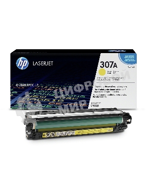 Картридж лазерный HP CE742A желтый Color LJ CP5225 (7300 стр.)