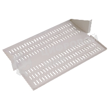 Полка для стойки перфорированная консольная 2U с центральным креплением, глубина 300 мм МС-30.2