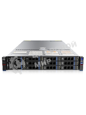 Серверная Платформа Gooxi SL201-D12R-NV-G4 2U Direct-attached Backplane 12_2.5/3.5 SAS/SATA/NVMe Hard Drive Bay Eagle-stream Server Barebone + 800W CRPS modules + standard rail kit
